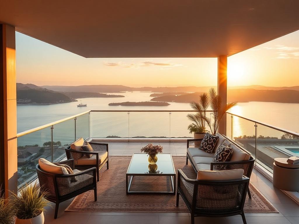 Attico con vista lago — Como — Borgo Vico